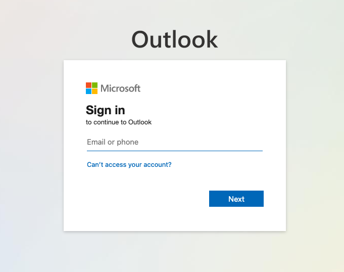 microsoft 365 account login